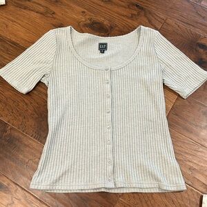 gap knit blouse
